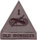 1ST ARMOR DIVISION ACU CLOTH PATCHES