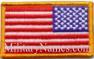 FULL COLOR REVERSE AMERICAN FLAGS.
