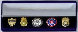 CID COMMEMORATIVE BADGE SETS
