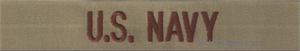 DS U.S NAVY BRANCH TAPES