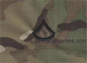 Custom MULTICAM Rank with Hook Fastener