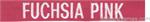FUSCHIA PINK FABRIC NAME TAPES with Hook Fastener