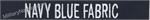 NAVY BLUE FABRIC NAME TAPES Sew On