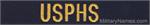 USPHS BRANCH TAPES GOLD ON ODU NAVY BLUE