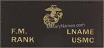 USMC BROWN BADGE